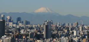 Apartment View towards Fuji