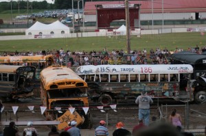 School Bus Demolition Derby