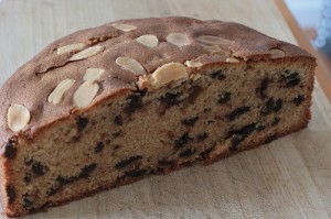 Chocolate Chip and Almond Cake