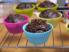 Chocolate Chocolate Chip Cupcakes