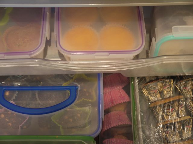 Stored Cupcakes