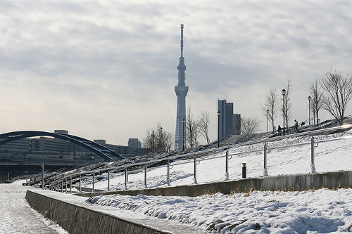 View towards Sky Tree