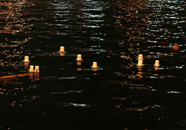 Lanterns on the Sumida River