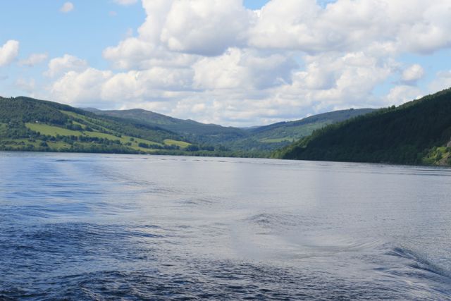 Loch Ness, on a beautiful summer afternoon